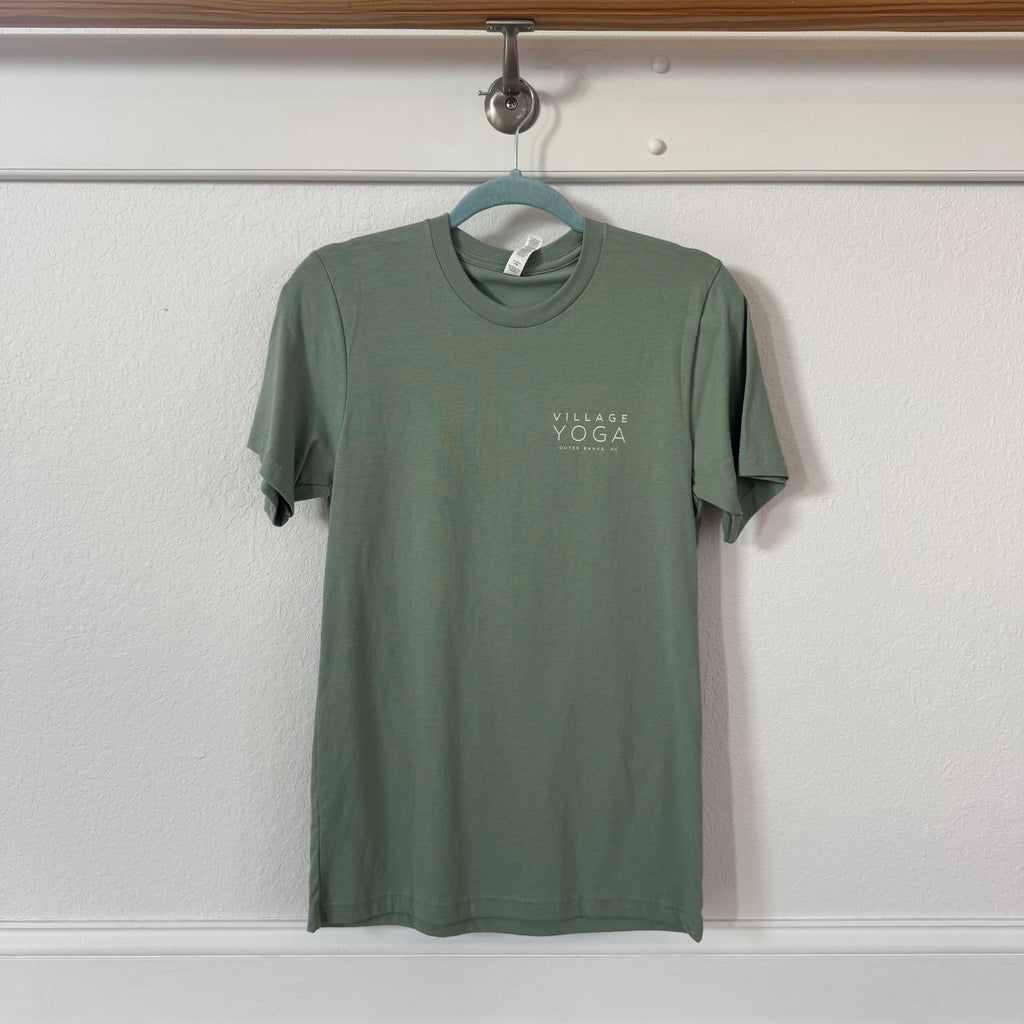 Collage Tee - Sage/Sand