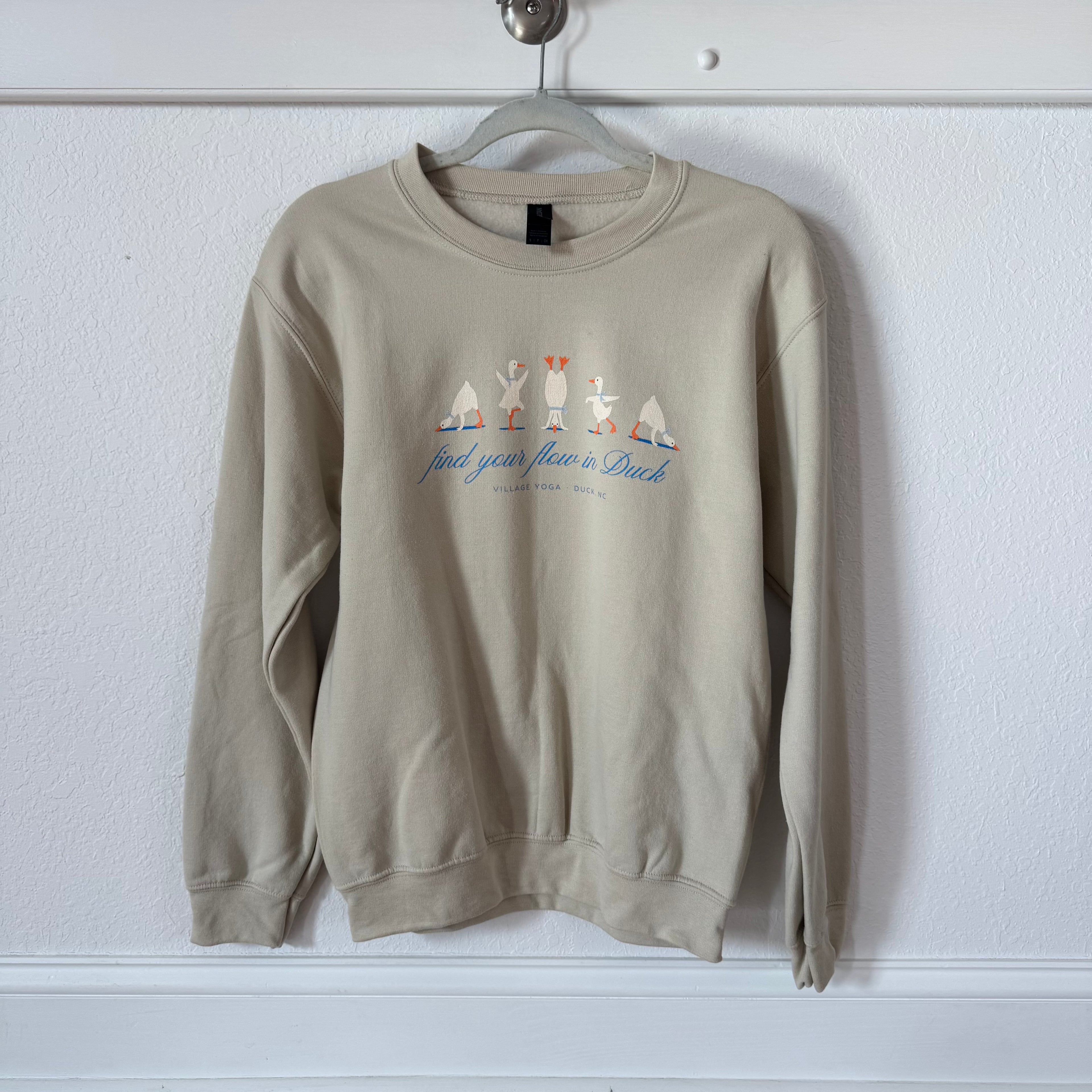 Duck Crewneck Sweatshirt - Sand