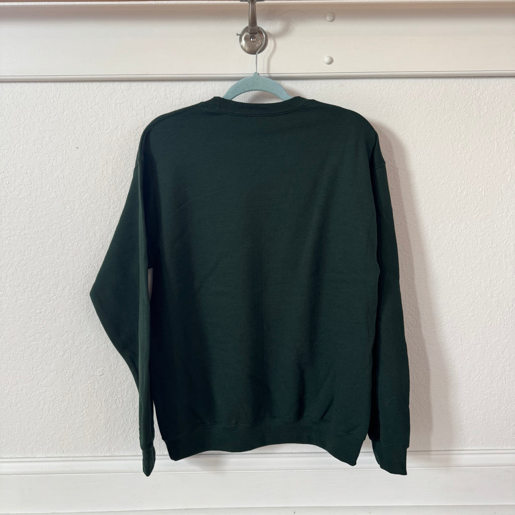 Duck Crewneck Sweatshirt - Forest Green