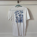 Collage Tee - White/Blue