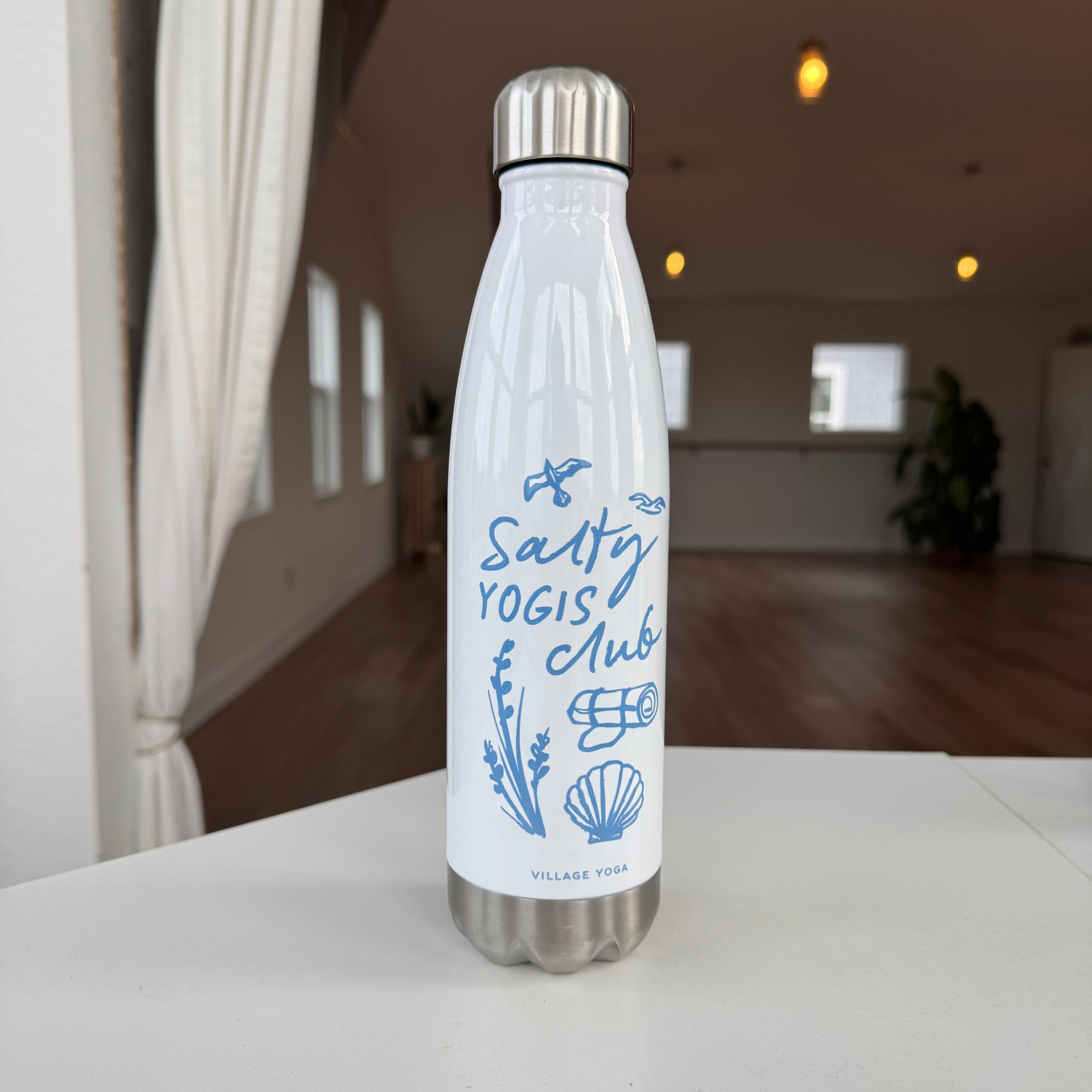 Salty Yogis Club Stainless Steel Water Bottle