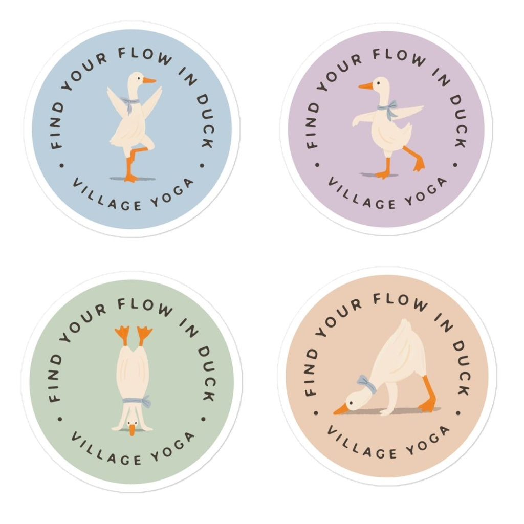 Duck Stickers - (4-Pack)