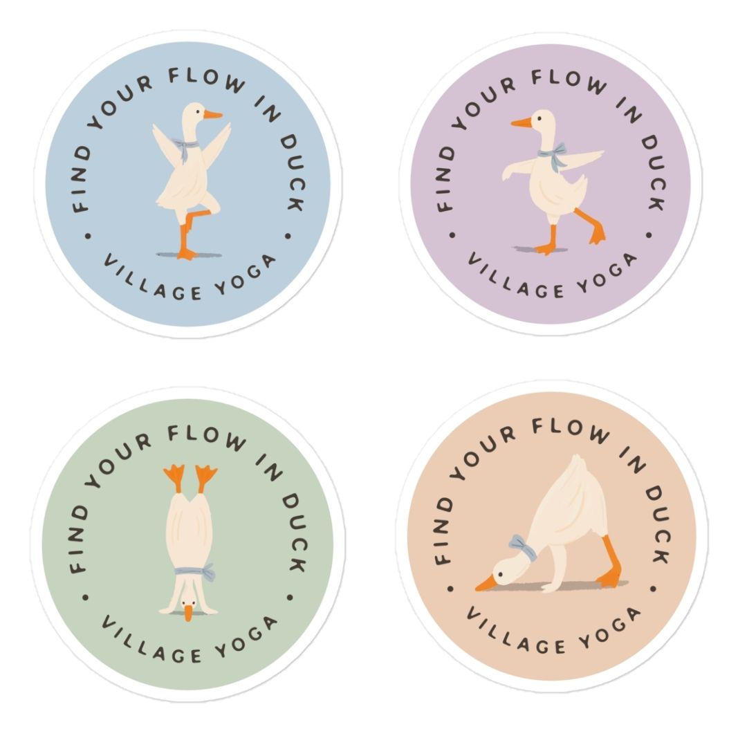Duck Stickers - (4-Pack)